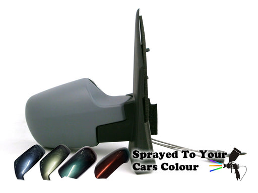 Ford Fiesta Mk6 2002-2005 Manual Cable Wing Door Mirror Drivers Side O/S Painted Sprayed