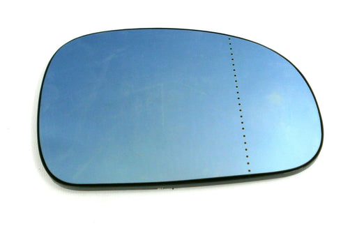 Peugeot 406 Mk.2 1999-2004 Heated Aspherical Blue Tinted Mirror Glass Drivers Side O/S