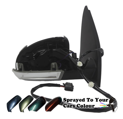 VW Golf Mk5 12/03-6/2009 Electric Wing Mirror Indicator Drivers Side O/S Painted Sprayed
