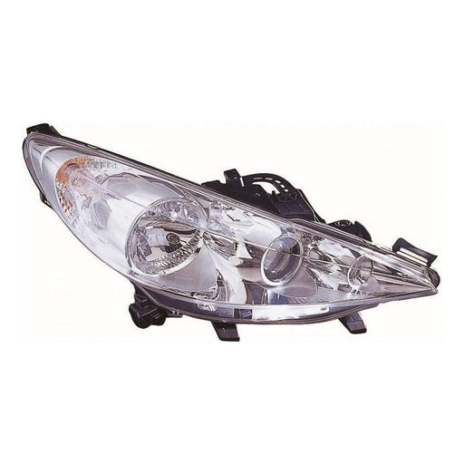 Peugeot 207 CC Convertible 2006-5/2010 Headlight Projector Type Drivers Side O/S