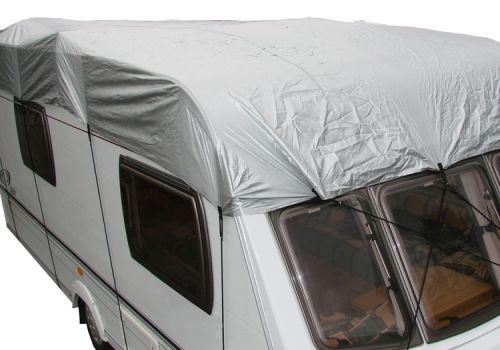 Universal Fit Small All Years Waterproof UV Caravan Top Cover Grey MP9261