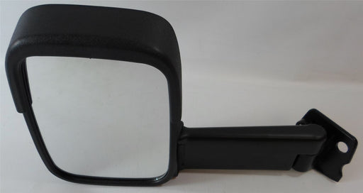 Ford Transit 1986-1994 Long Arm Wing Mirror Manual Black Passenger Side N/S