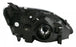 Honda Civic Mk7 Hatch 1/2001-12/2003 Chrome Inner Headlight Passenger Side N/S