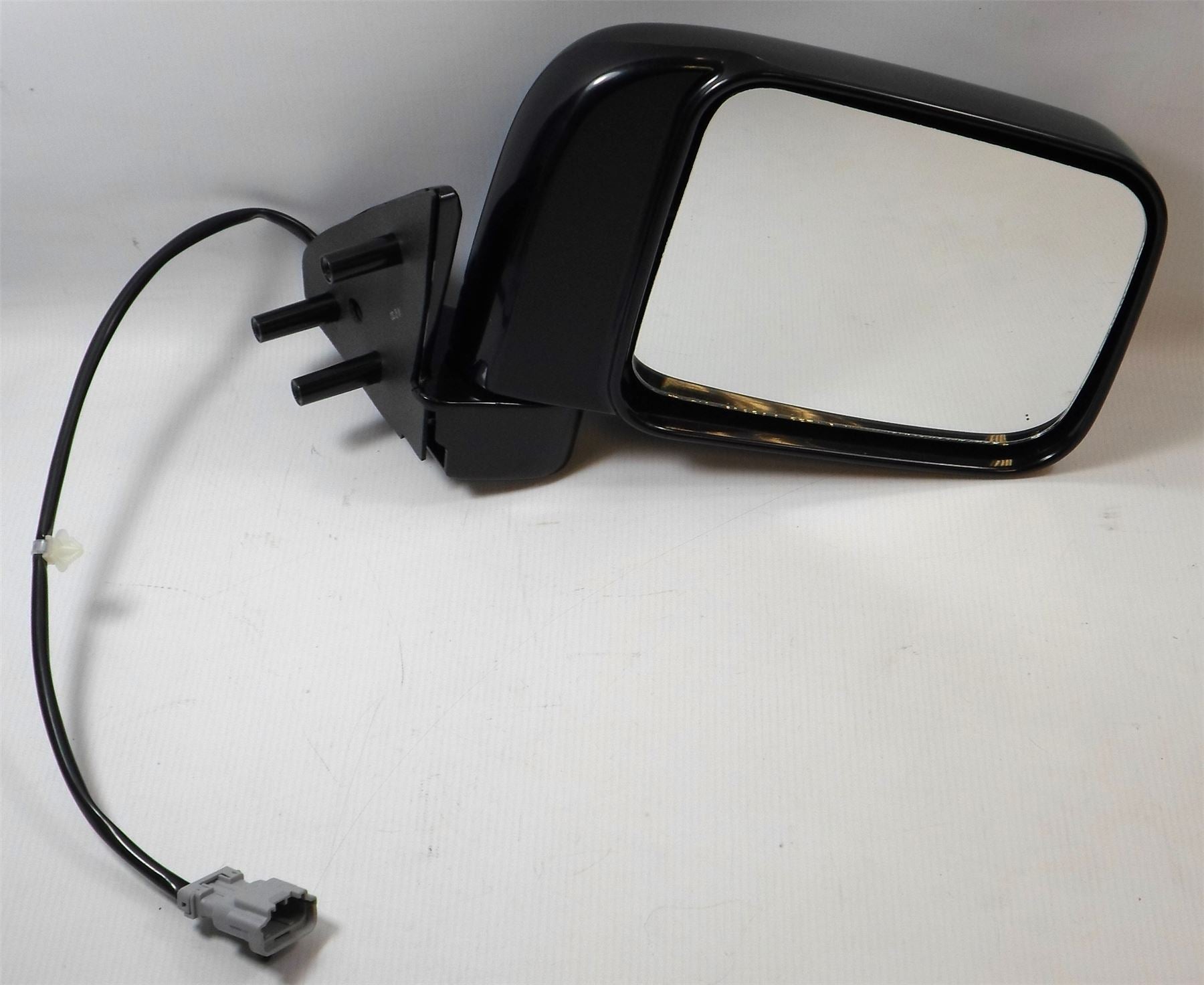 Nissan D22 Pick-Up 2001-2006 Electric Wing Mirror Polished Black Drivers Side
