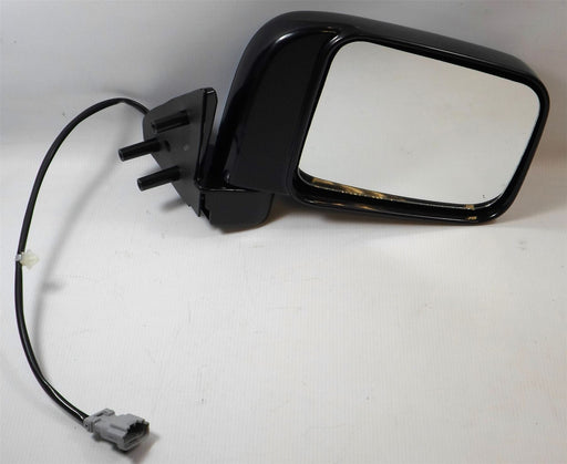 Nissan D22 Pick-Up 2001-2006 Electric Wing Mirror Polished Black Drivers Side
