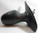 Renault Clio Mk.2 5/1998-2005 Cable Wing Mirror Black Textured Drivers Side O/S
