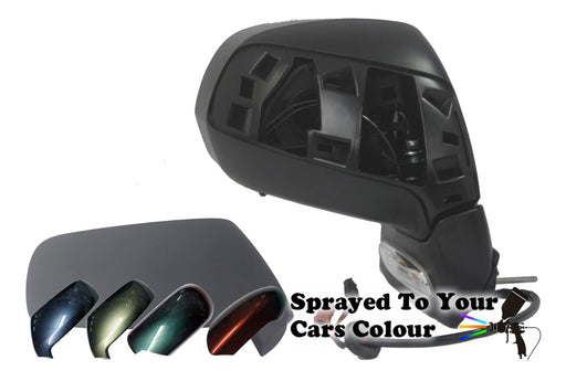Peugeot 5008 Mk1 10+ Electric Wing Mirror Heated Indicator Drivers Side Painted Sprayed