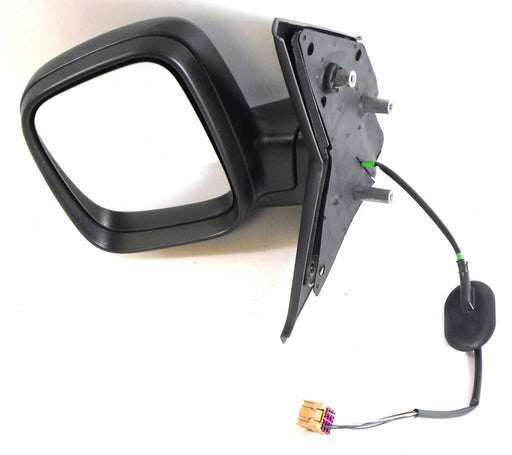 VW Transporter T5 03-4/10 Electric Wing Mirror Black Tall Housing Passenger Side