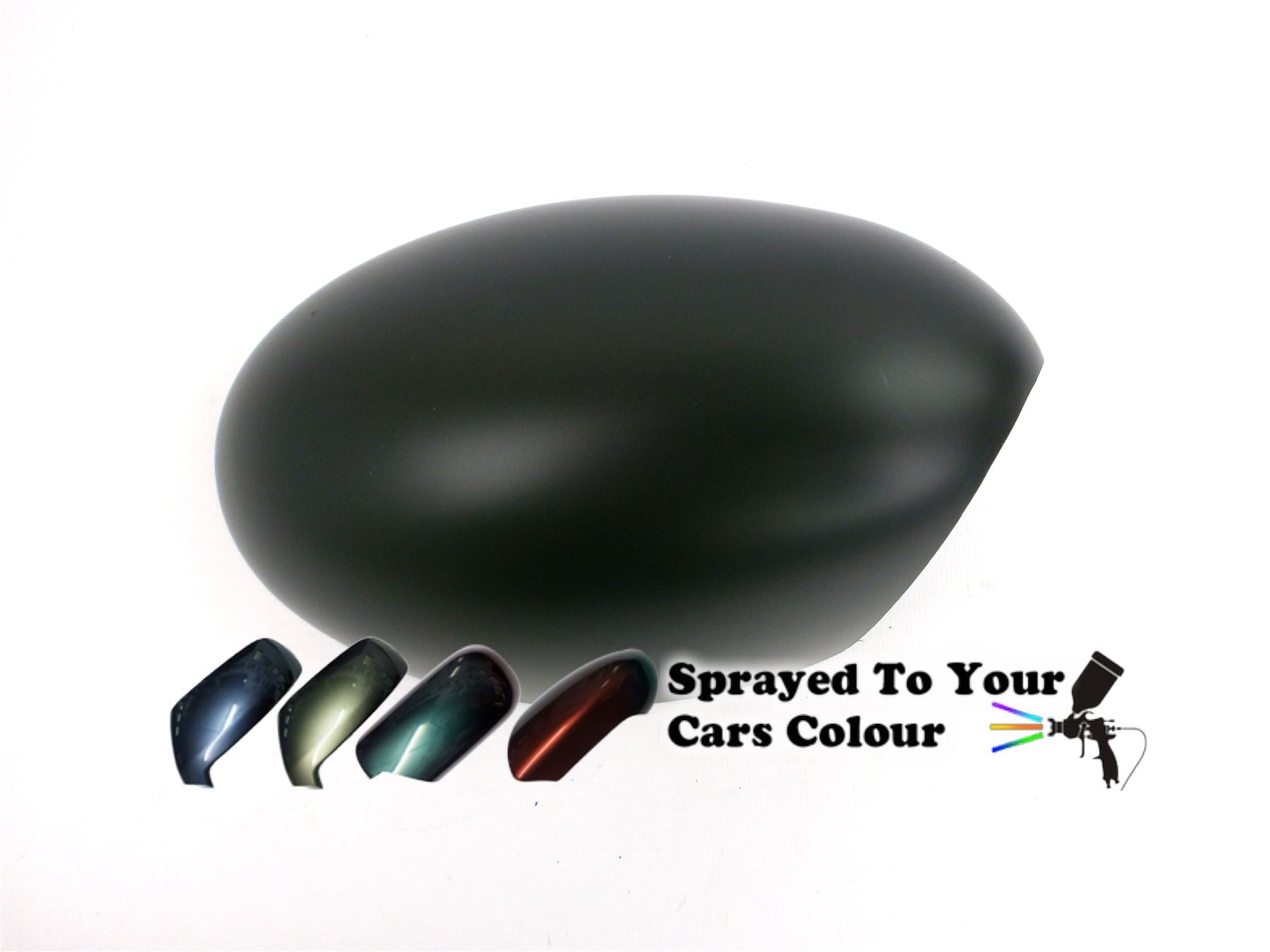 Mini Cabriolet (R52) Mk.1 2004-5/2009 Wing Mirror Cover Drivers Side O/S Painted Sprayed