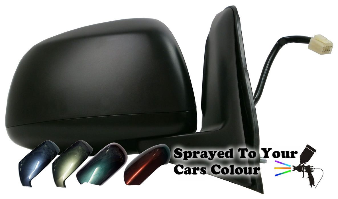 Fiat Sedici 2006+ Electric Wing Door Mirror Heated Drivers Side O/S Painted Sprayed