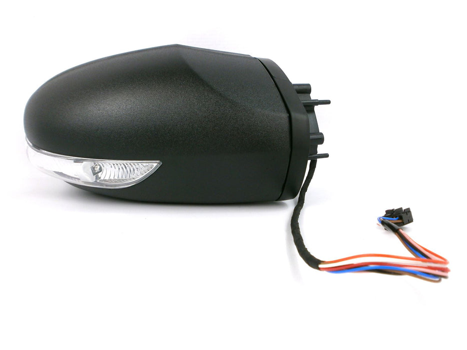 Mercedes A Class 2/2005-9/2008 Electric Wing Mirror Indicator Black Drivers Side