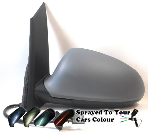 Vauxhall Astra J Mk6 1/2010+ Wing Mirror Power Folding Passengers N/S Painted Sprayed