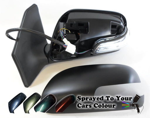Toyota Avensis 7/2006-6/2009 Wing Mirror Power Folding Passenger Side Painted Sprayed