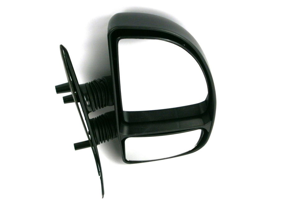 Citroen Relay Mk.1 2002-2006 Short Arm Wing Mirror Manual Black Drivers Side O/S
