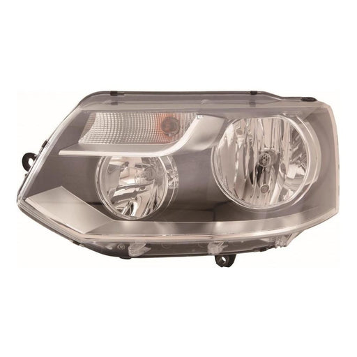 VW Transporter T5 Van 1/2010-2015 Twin Reflector Headlight Passenger Side N/S