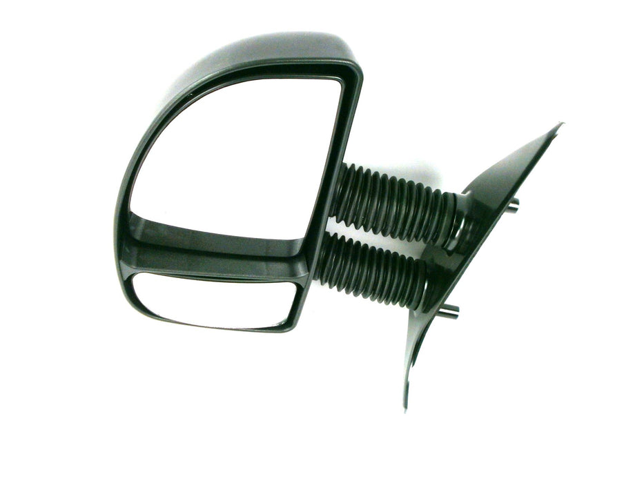 Citroen Relay Mk1 1998-2002 Long Arm Wing Mirror Manual Black Passenger Side N/S