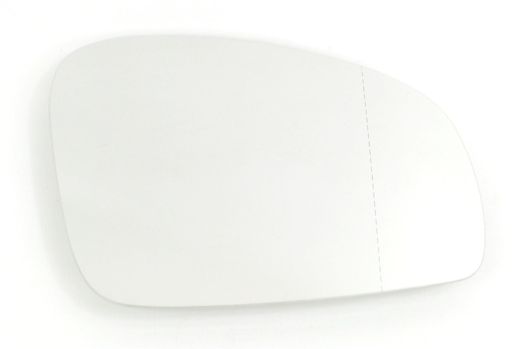 Skoda Fabia Mk.2 5/2007-4/2015 Heated Aspherical Mirror Glass Drivers Side O/S