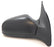 Vauxhall Astra H Mk5 5/2004-2009 5 Door Electric Wing Mirror Black Drivers Side
