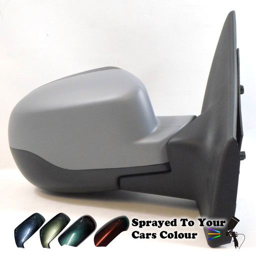 Renault Clio 5/2009-4/2013 Electric Wing Mirror Heated Drivers Side O/S Painted Sprayed