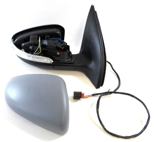 VW Golf Mk6 1/2009-6/2013 Wing Mirror Power Folding Indicator Drivers Side O/S