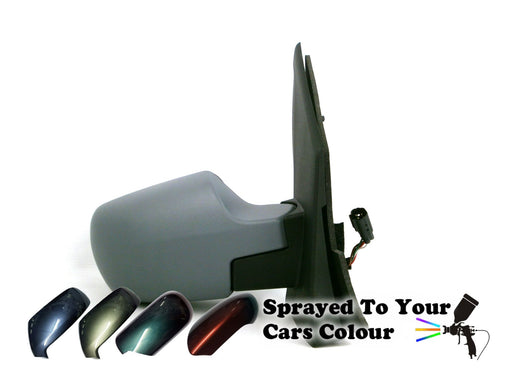 Ford Fiesta Mk.6 2002-2005 Electric Wing Mirror Heated Drivers Side O/S Painted Sprayed