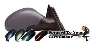 Seat Ibiza Mk.4 5/2002-2008 Electric Wing Mirror Heated Drivers Side O/S Painted Sprayed