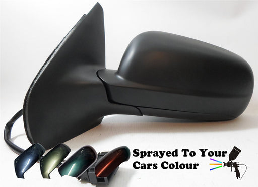 Volkswagen Golf Mk4 10/97-6/04 Electric Wing Mirror Passenger Side N/S Painted Sprayed