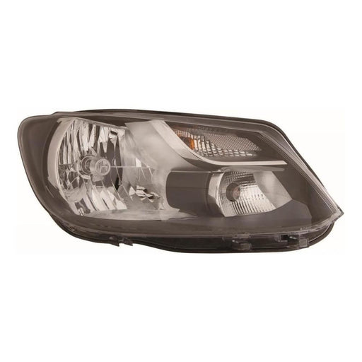 Volkswagen Touran Mk2 MPV 9/10-15 Single Reflector Headlight Drivers Side O/S