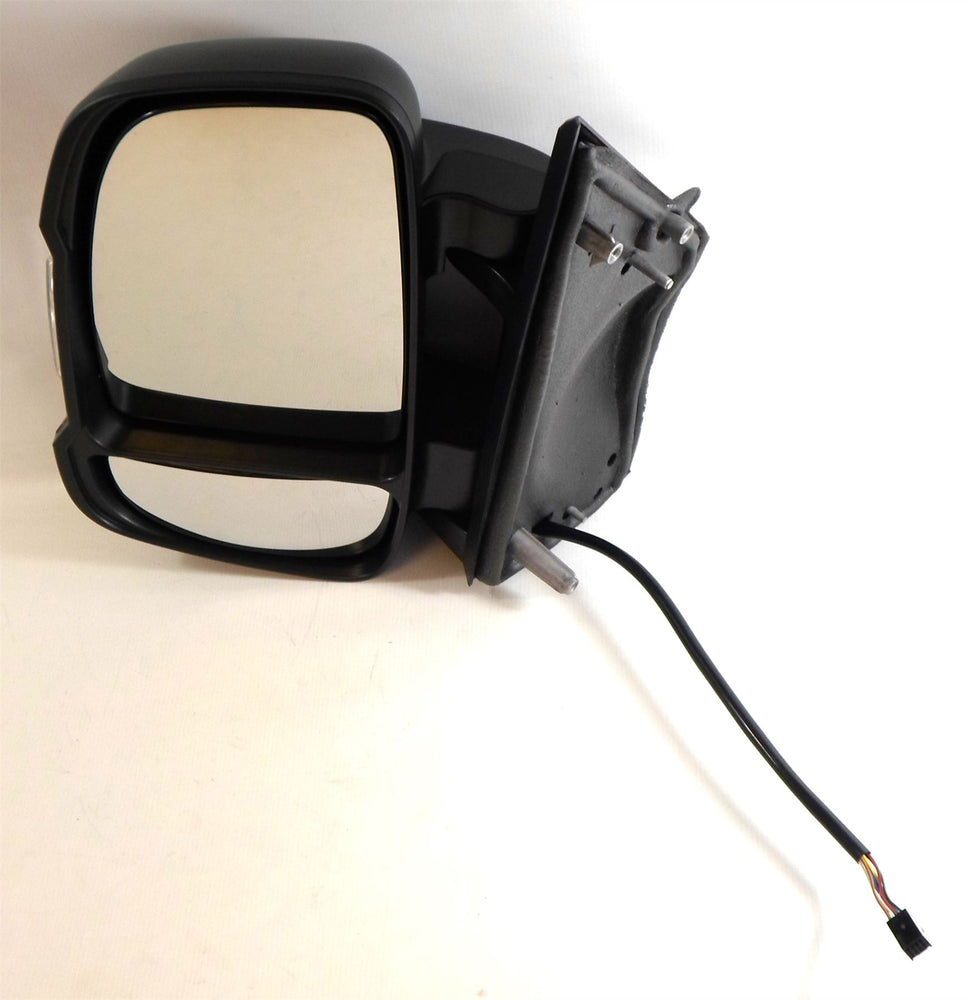 Peugeot Boxer 06-9/14 Short Arm Heated Wing Mirror Electric 5w Passenger Side