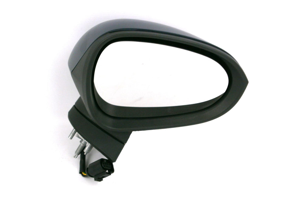 Seat Leon Mk.2 6/2009-6/2013 Wing Mirror Power Folding Black Drivers Side O/S