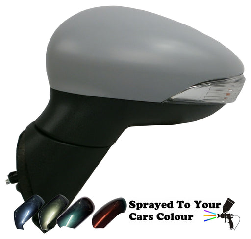 Ford B-Max 2012+ Electric Wing Mirror Heated Indicator Passengers N/S Painted Sprayed