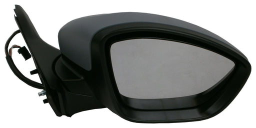 Peugeot 2008 2013+ Electric Wing Mirror Heated Indicator Black Arm Drivers Side 