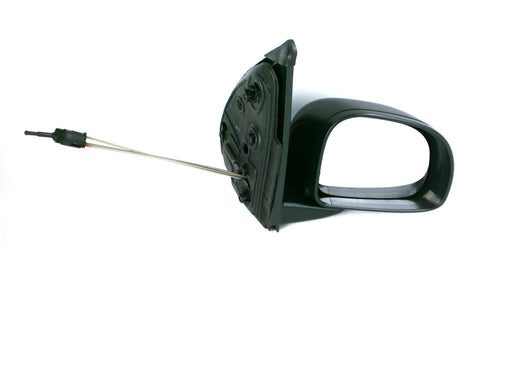 Fiat Panda Mk.3 3/2012+ Cable Wing Door Mirror Black Textured Drivers Side O/S