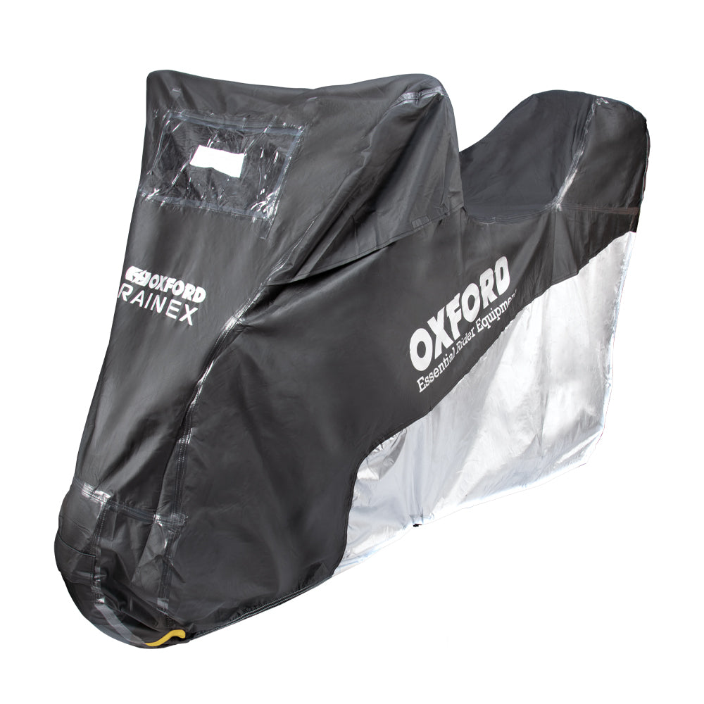 Oxford Rainex Topbox Deluxe Rain Dust Motorcycle Cover Universal X-Large 277x104x141cm