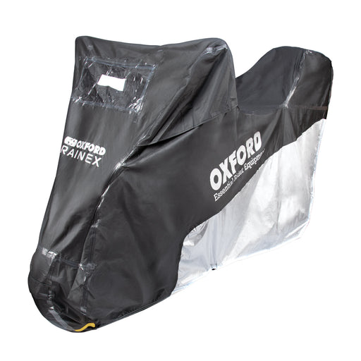 Oxford Rainex Topbox Deluxe Rain Dust Motorcycle Cover Universal X-Large 277x104x141cm