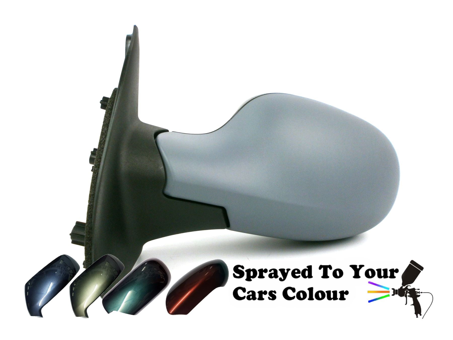 Nissan Micra K12 Mk.3 2003-2010 Electric Wing Mirror Passenger Side N/S Painted Sprayed