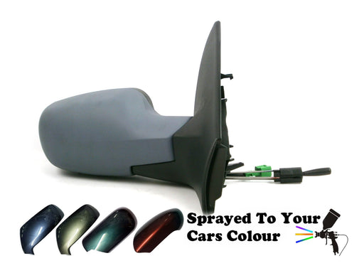 Renault Megane 8/2002-4/2009 Cable Wing Mirror Temp Sensor Drivers Side Painted Sprayed