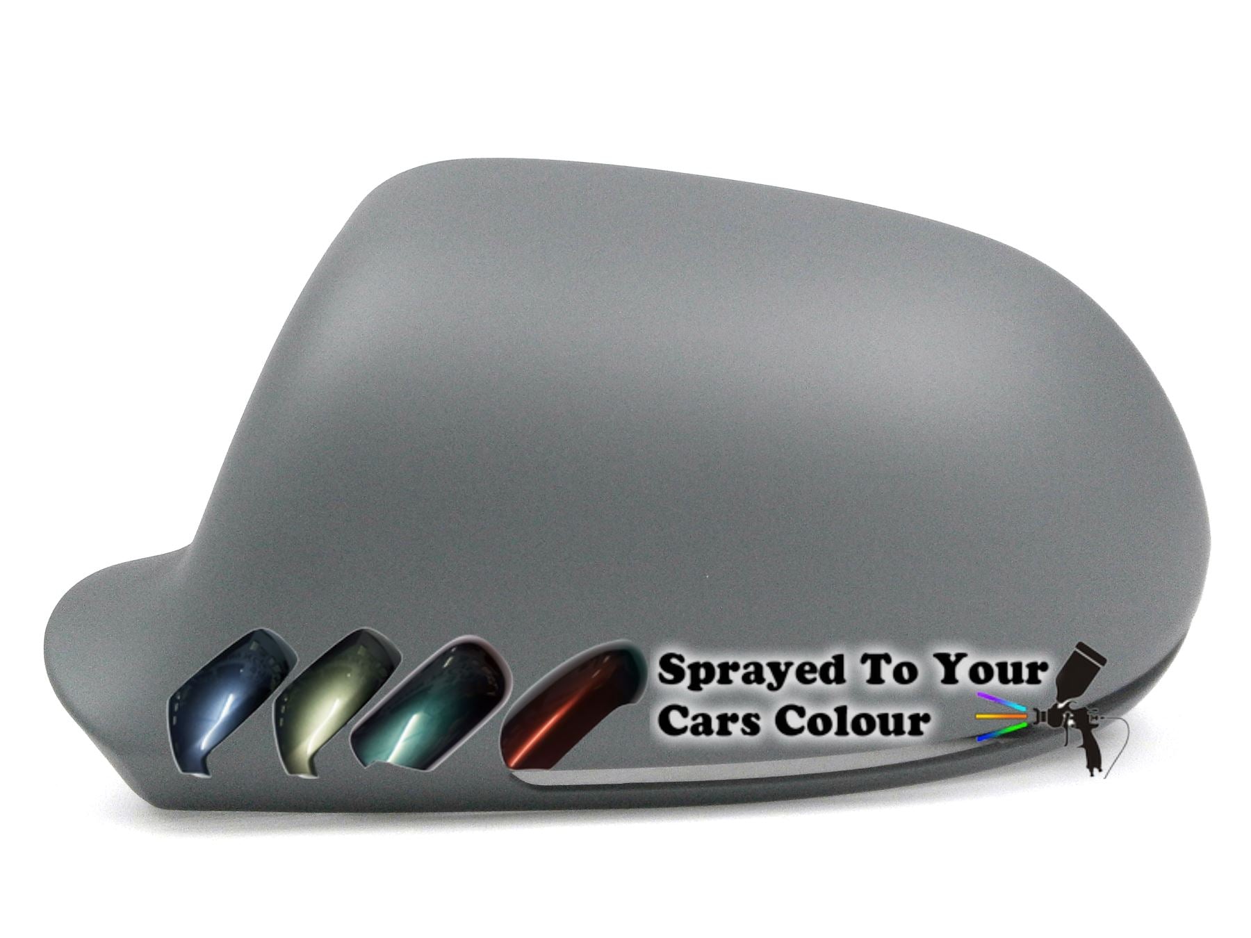 Audi A4 Mk.3 (Incl. Allroad) Excl. S4 & RS4 4/2008-12/2010 Wing Mirror Cover Passenger Side N/S Painted Sprayed