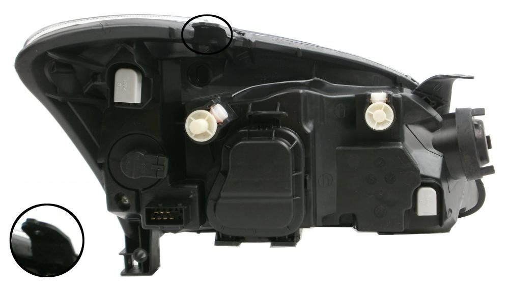 Toyota Corolla Mk5 Hatchback 2004-2007 Headlight Headlamp Passenger Side N/S