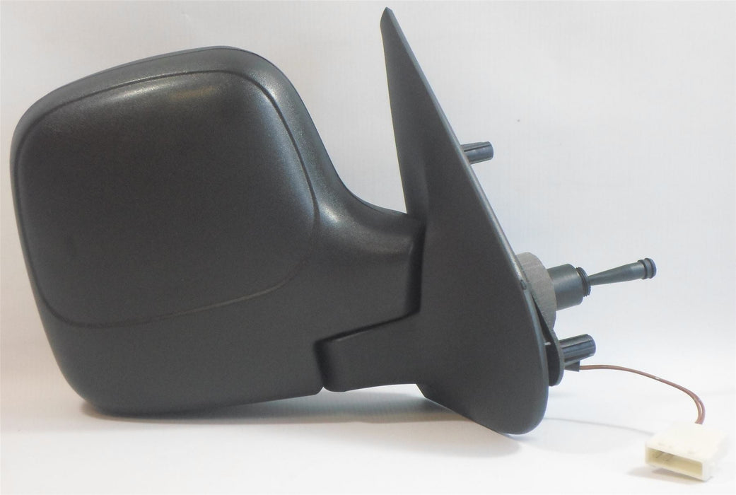 Peugeot Partner Mk.1 2009-2011 Cable Wing Mirror Heated Black Drivers Side O/S