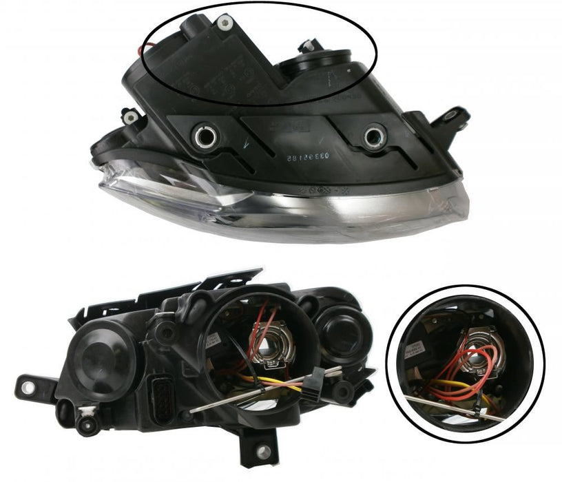 VW Passat Mk6 B6 Saloon 6/2005-3/2011 Chrome Inner Headlight Drivers Side O/S