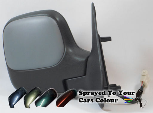 Citroen Berlingo Mk.1 1996-2008 Electric Wing Mirror Drivers Side O/S Painted Sprayed