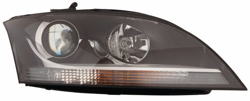 Audi TT Mk2 8J Cabrio 9/2006-12/2011 Headlight With Chrome Trim Drivers Side O/S