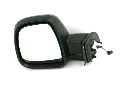 Peugeot Partner 3/2012+ Electric Heated Wing Mirror Black Passenger Side N/S