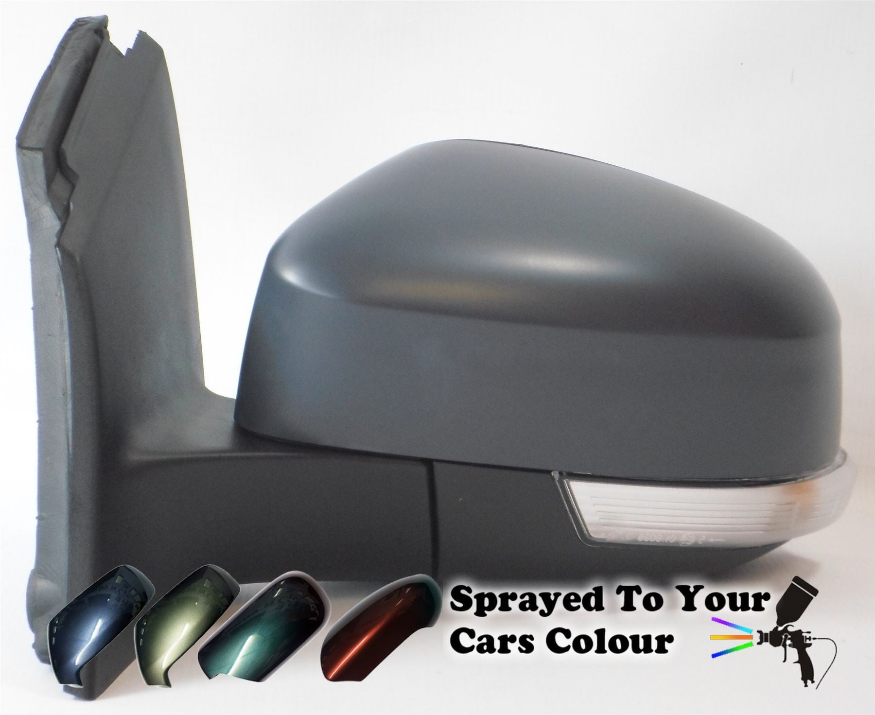 Ford Focus 2/2011+ Electric Wing Mirror Power Folding Passenger Side Painted Sprayed