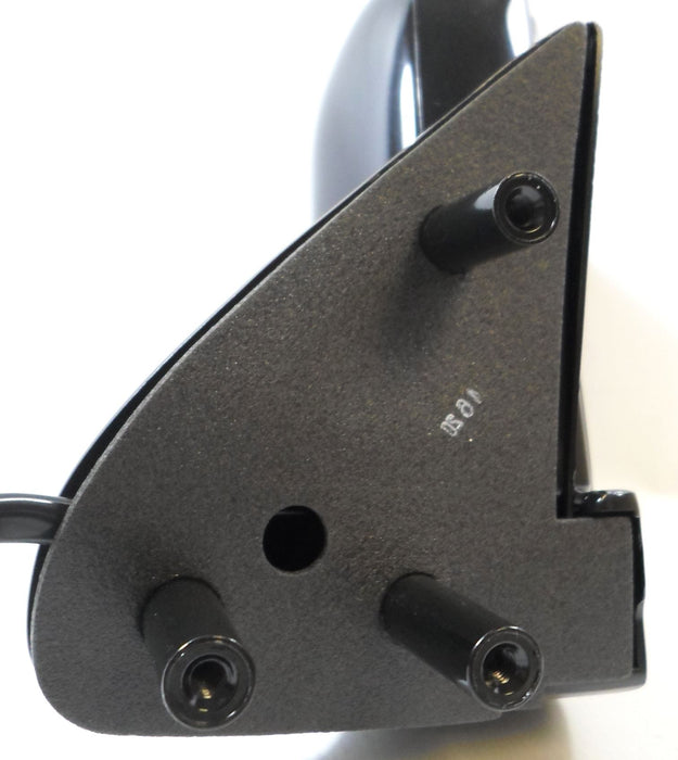 Nissan D22 Pick-Up 2001-2006 Electric Wing Mirror Polished Black Drivers Side