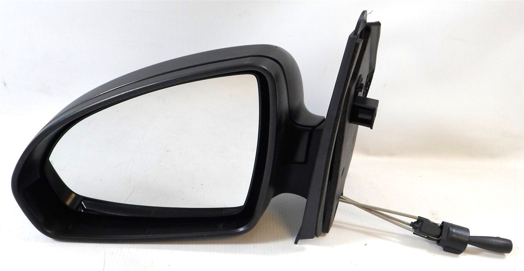Smart Fortwo Mk2 9/2007-4/2015 Manual Cable Wing Mirror Black Passenger Side N/S