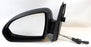Smart Fortwo Mk2 9/2007-4/2015 Manual Cable Wing Mirror Black Passenger Side N/S