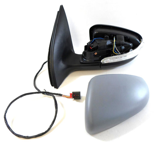 VW Golf Mk6 1/2009-6/2013 Wing Mirror Power Folding Indicator Passenger Side N/S