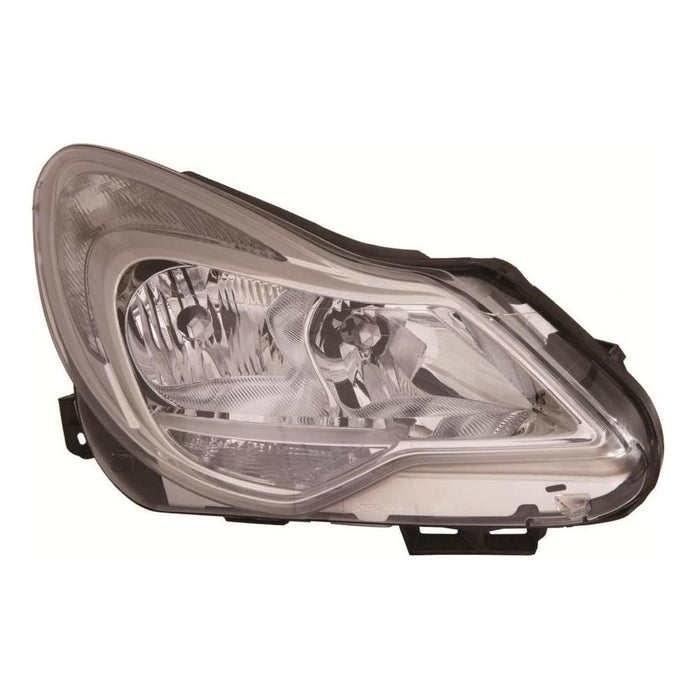 Vauxhall Corsa D Mk3 Hatch 1/2011-4/2015 Chrome Inner Headlight Drivers Side O/S